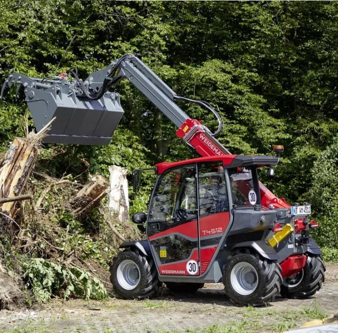 Телескопический погрузчик Weidemann T4512