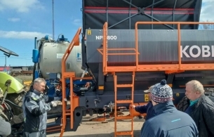 Запуск новой машины NPK 800!
