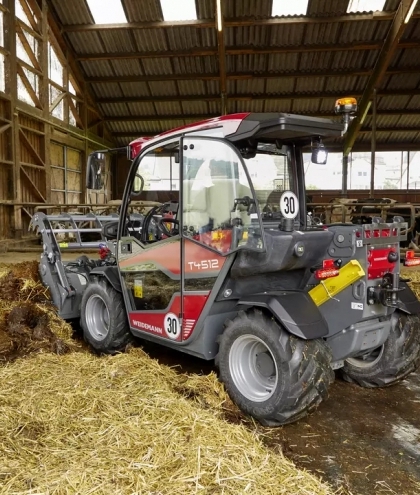 Телескопический погрузчик Weidemann T4512