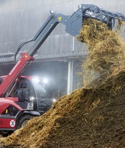 Телескопический погрузчик Weidemann T4512