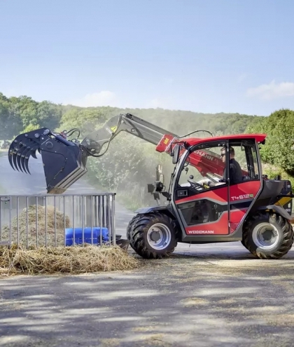 Телескопический погрузчик Weidemann T4512e